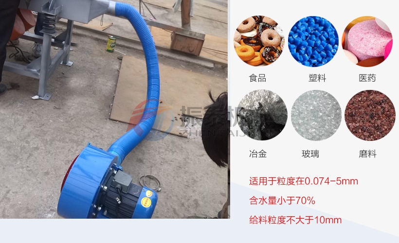 芝麻風(fēng)冷式直線振動篩應(yīng)用行業(yè)